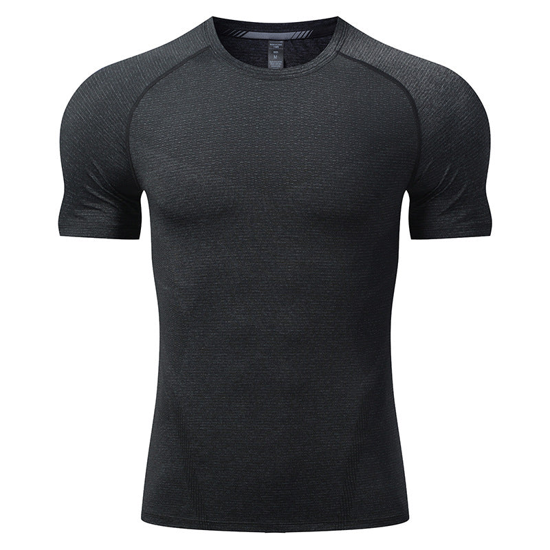 Men's Cool Touch Quick Dry Stretch Training T Shirt