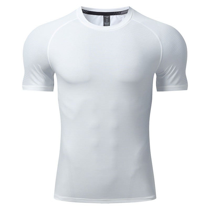 Men's Cool Touch Quick Dry Stretch Training T Shirt