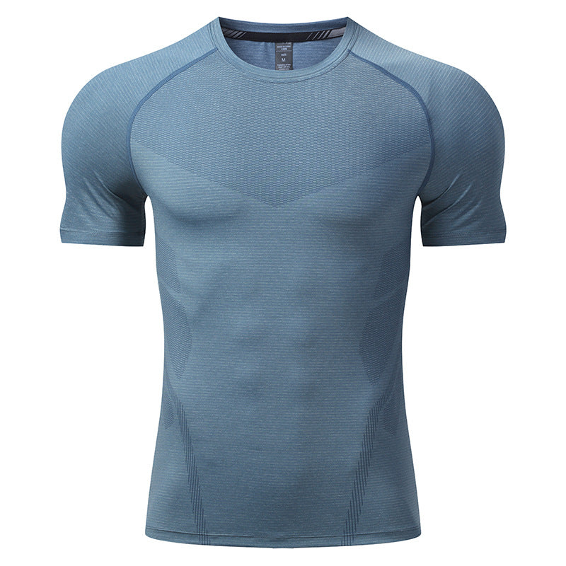 Men's Cool Touch Quick Dry Stretch Training T Shirt