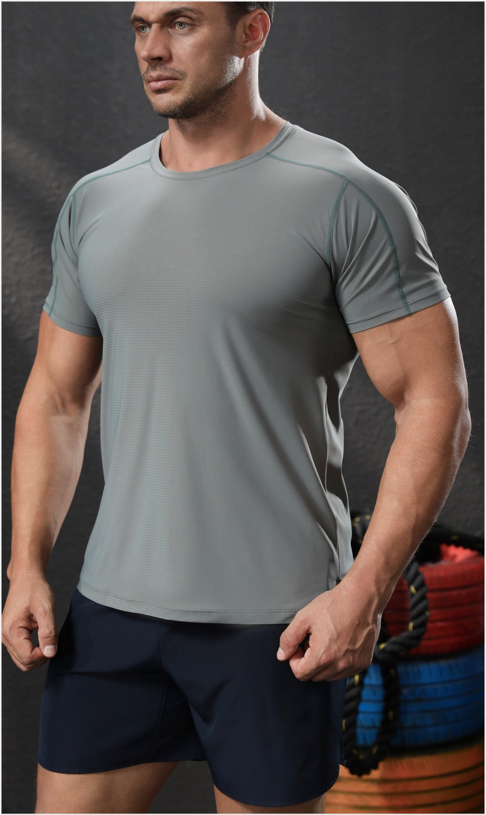 Men's Quick-Dry Athletic Running T-Shirt