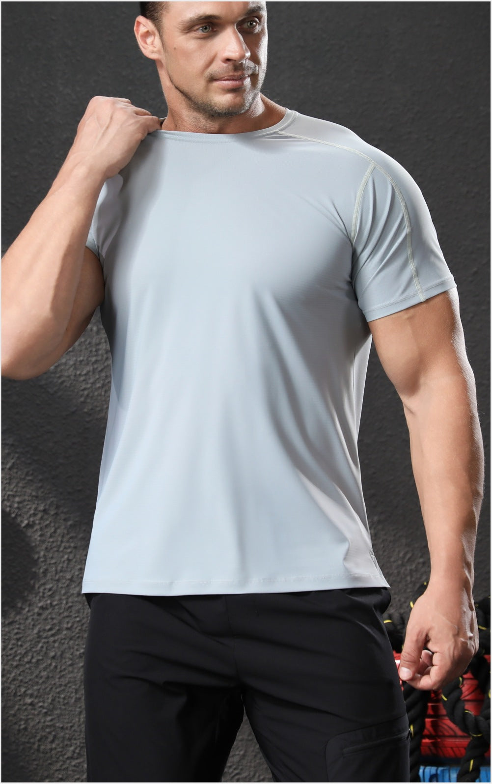 Men's Quick-Dry Athletic Running T-Shirt