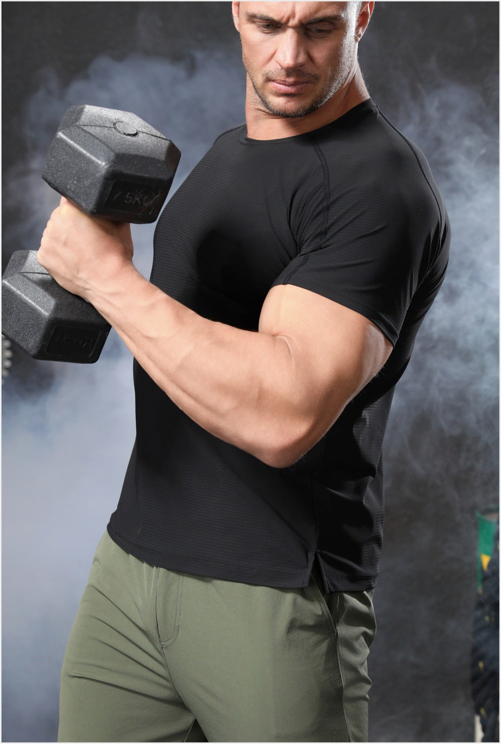 Men's Quick-Dry Athletic Running T-Shirt