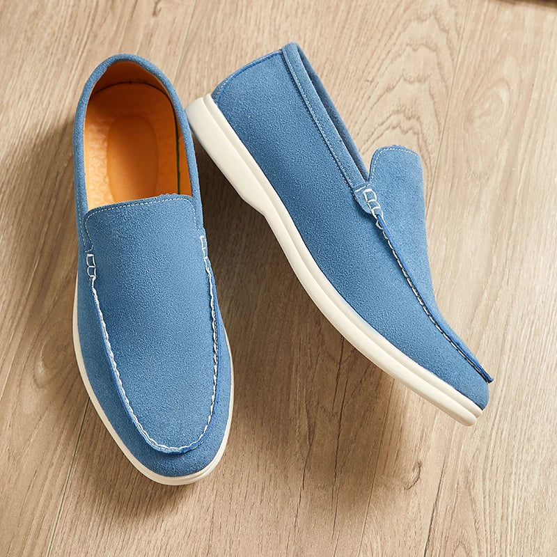 Mocasines casuales de ante