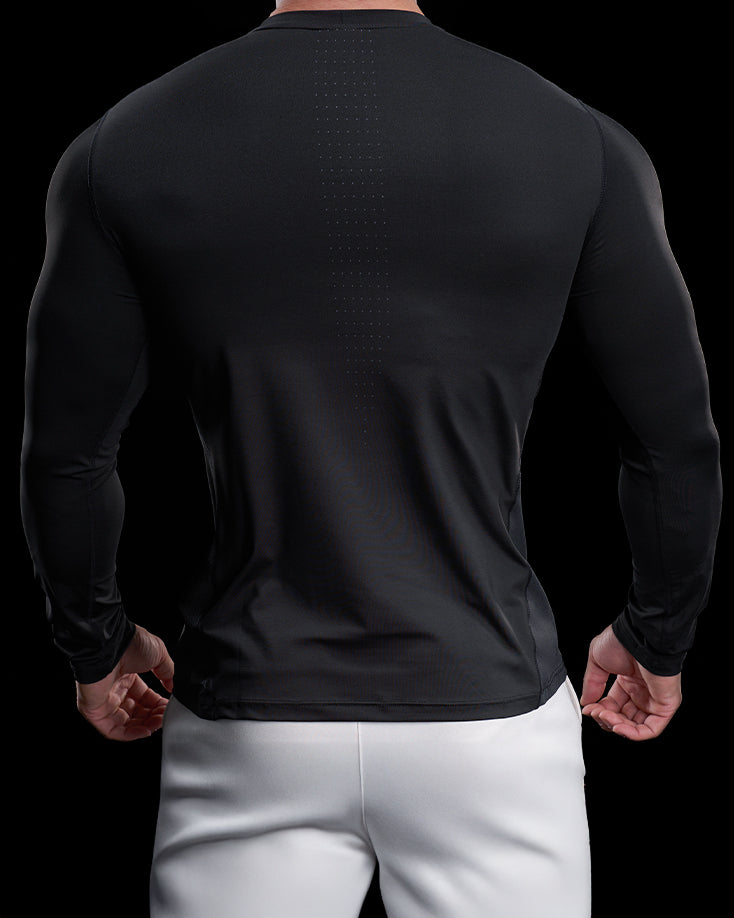Performance Long Sleeve Tee Crew Neck Quick Dry