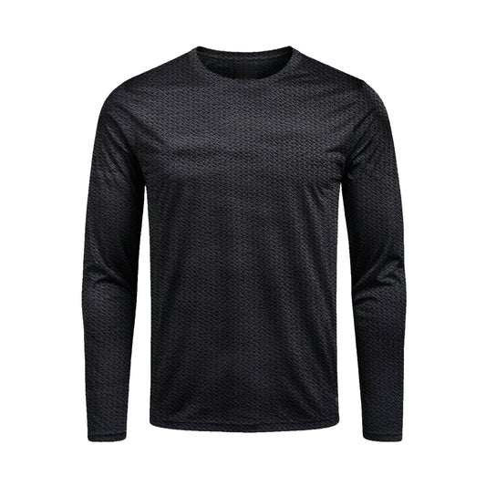 Camiseta de manga larga y corte entallado