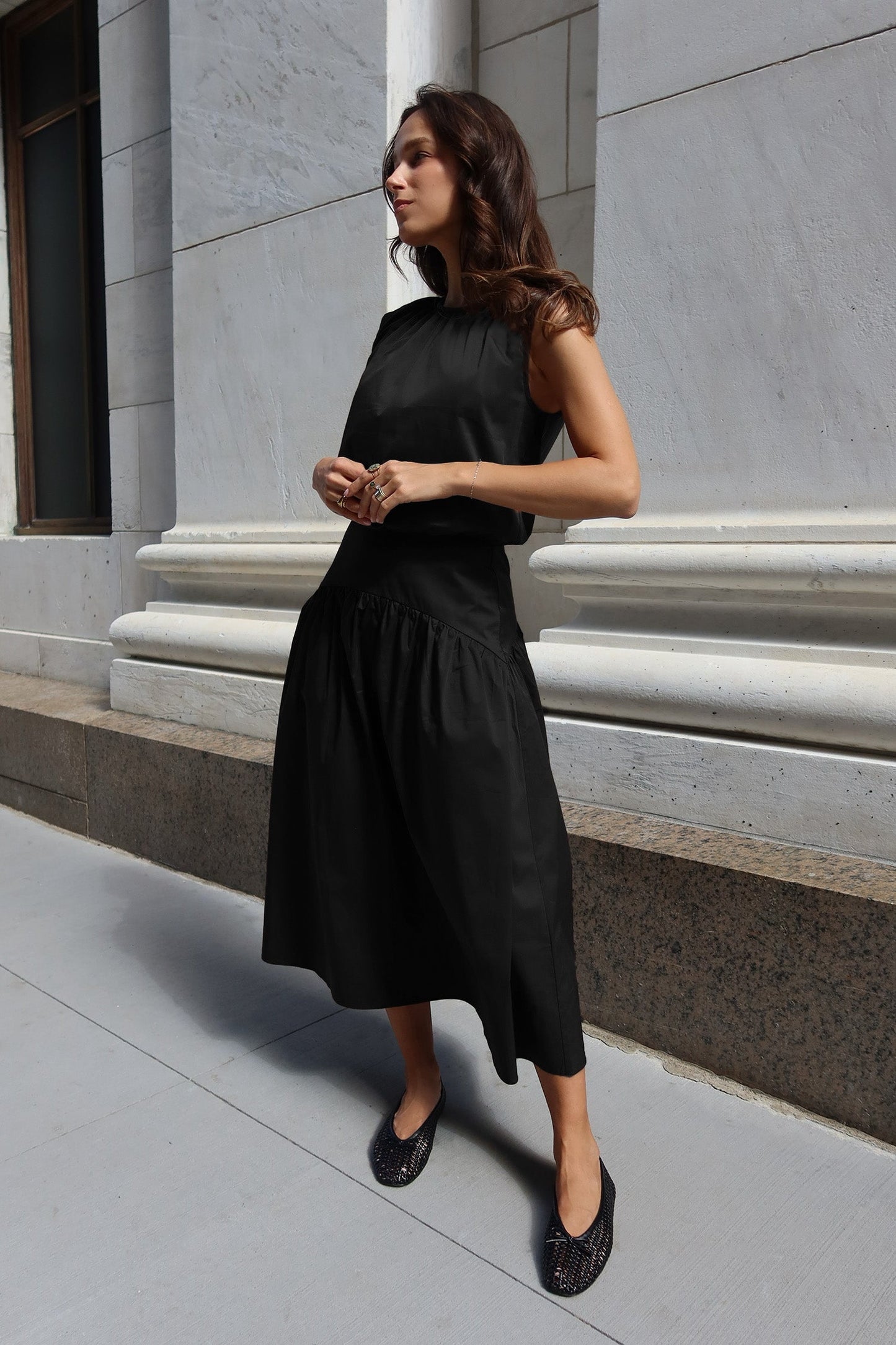 Falda negra Scarlet