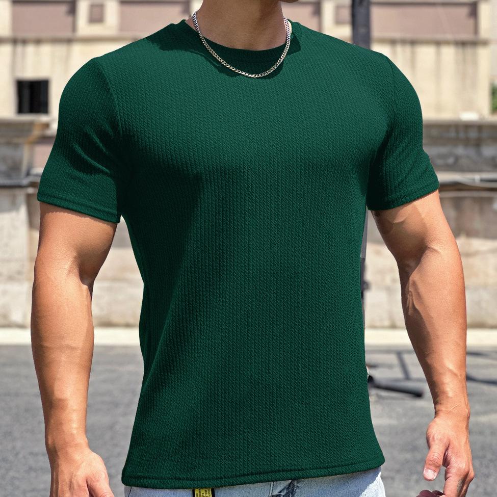 Snake Pattern Crew Neck T-Shirt