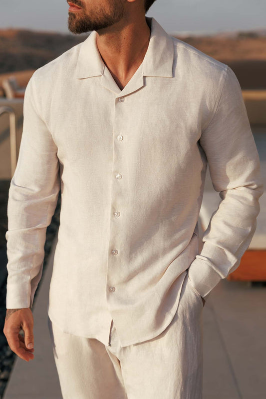 CAMISA DE LINO - AVENA