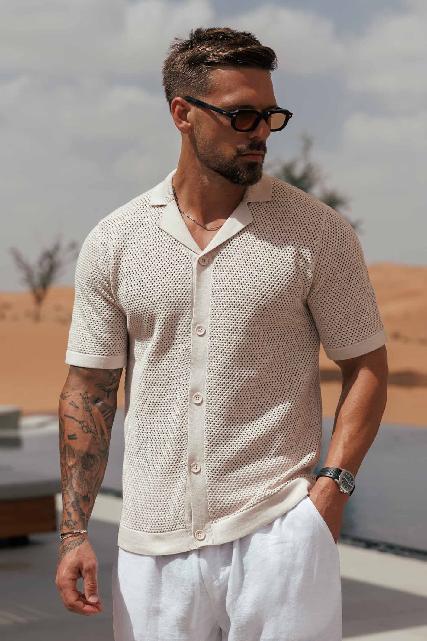 CAMISETA - CREMA