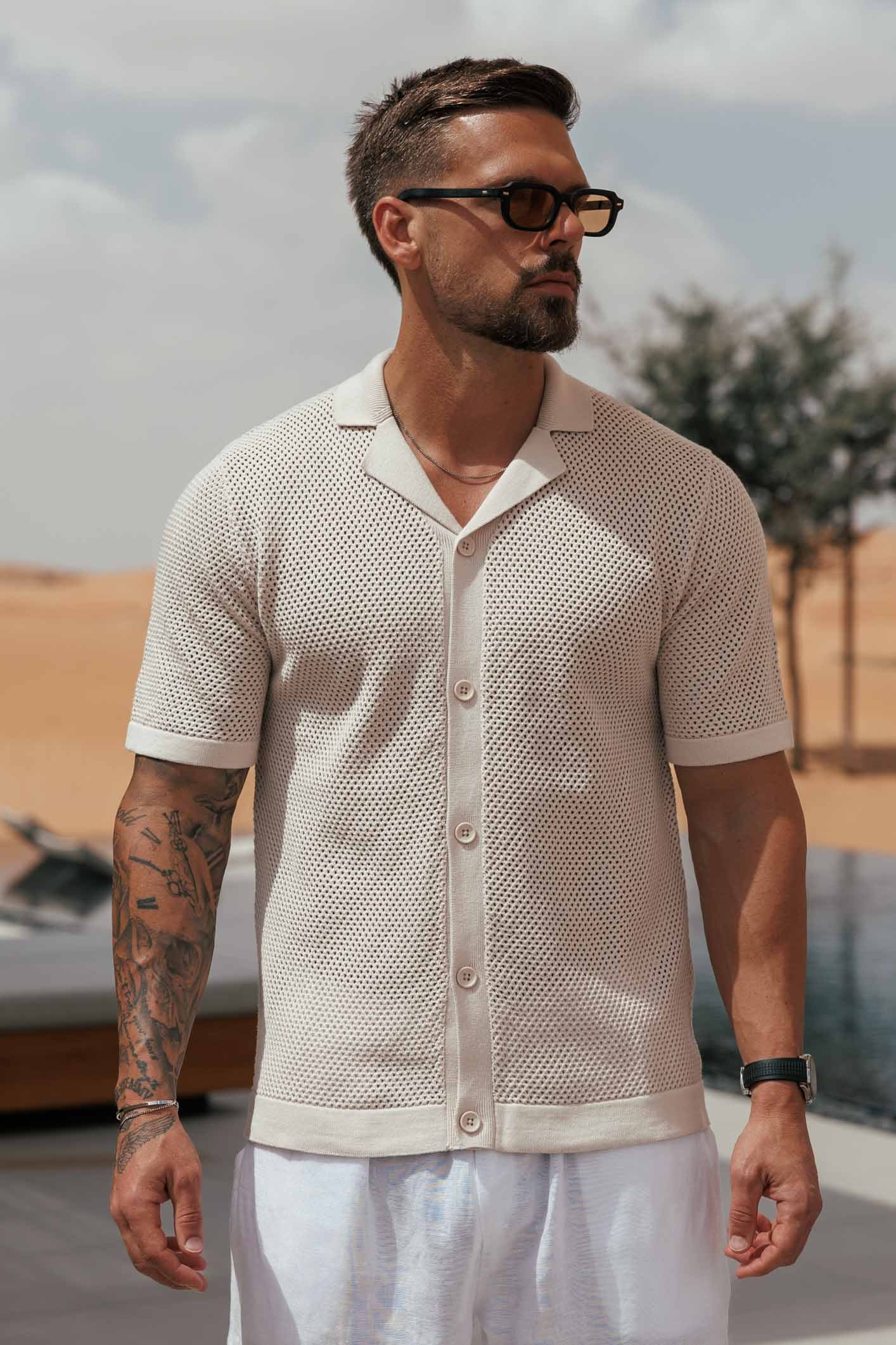 CAMISETA - CREMA