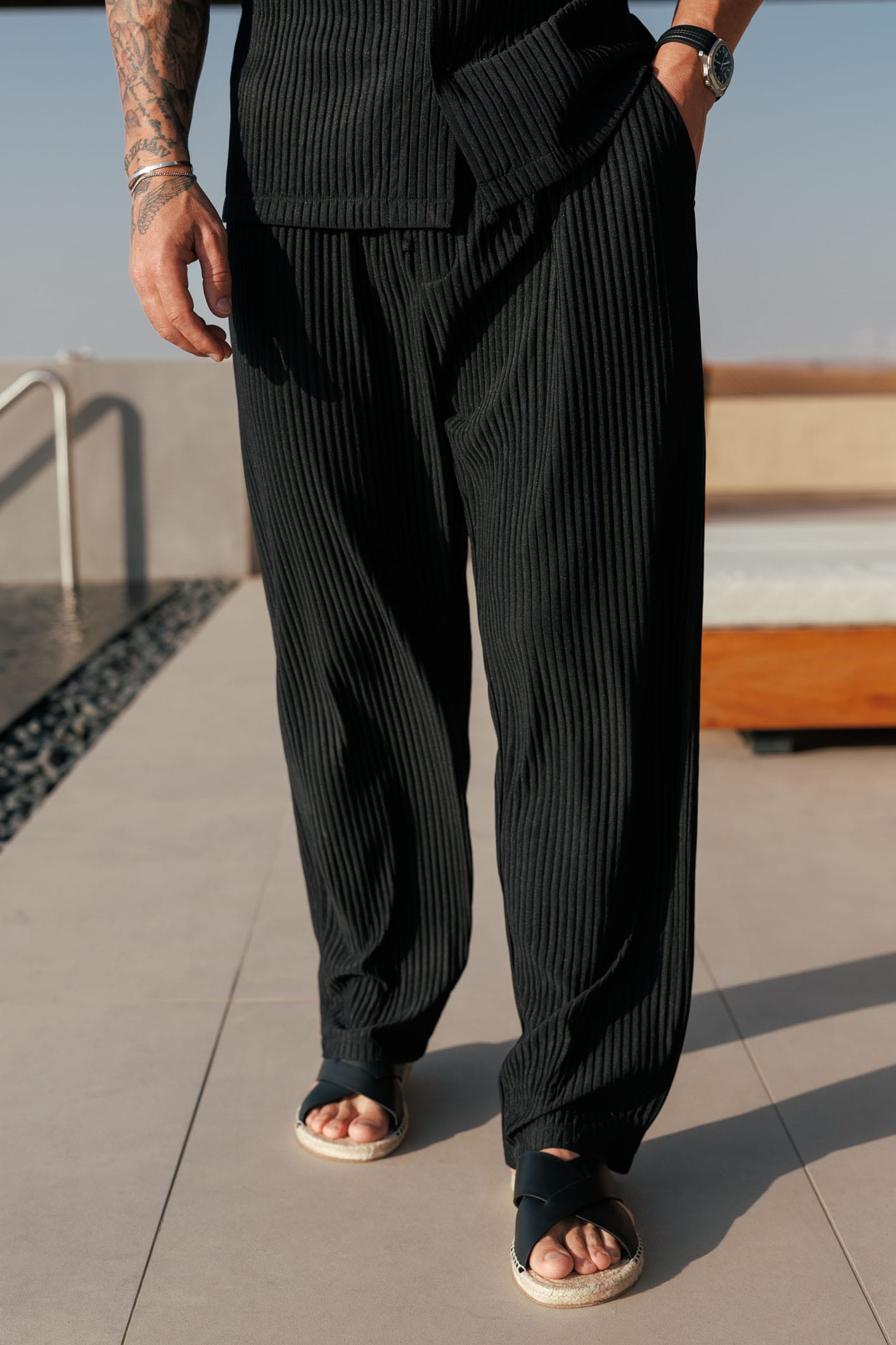 PANTALÓN Casuales - NEGRO
