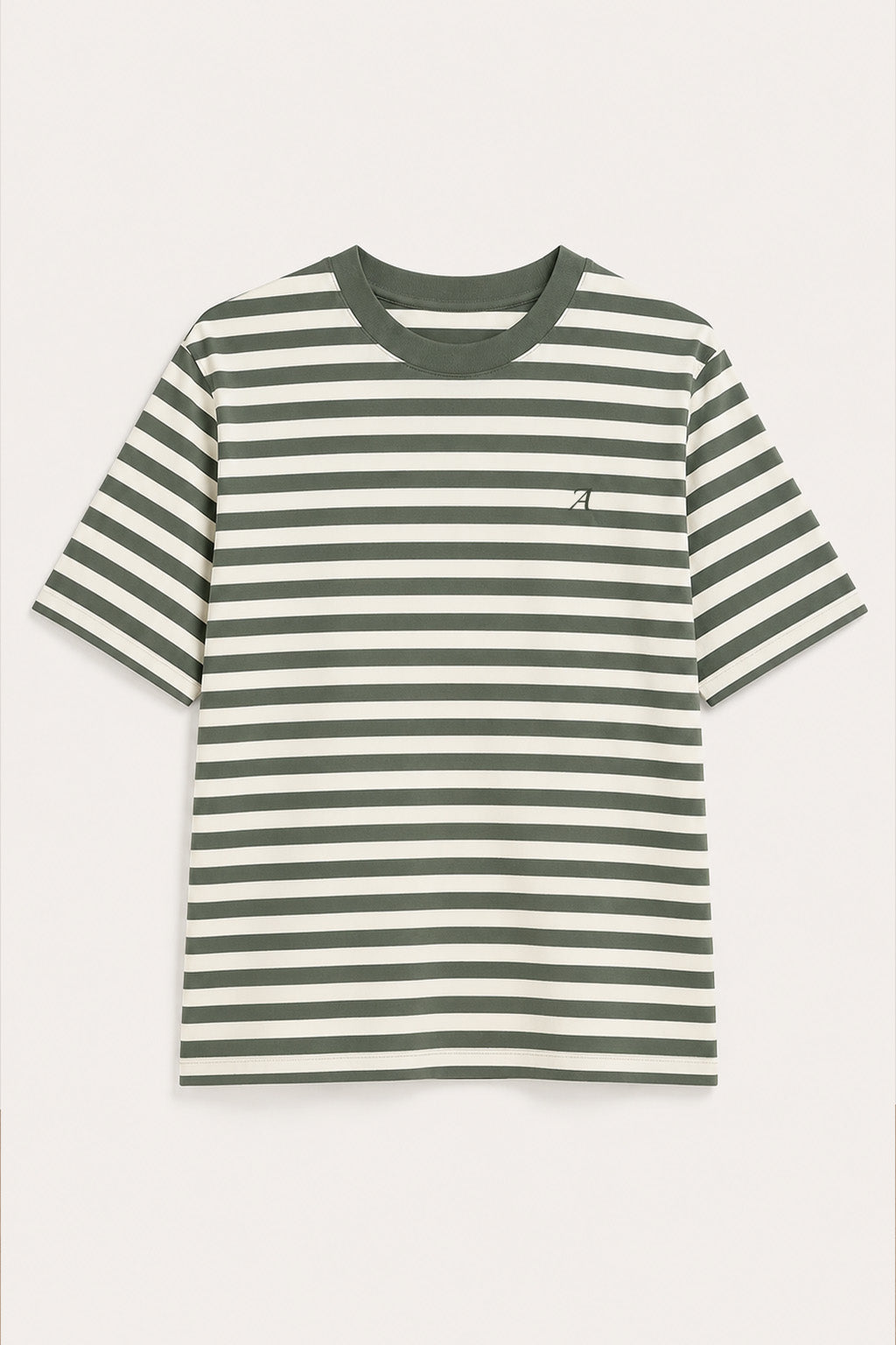 Camiseta a rayas verdes Mila