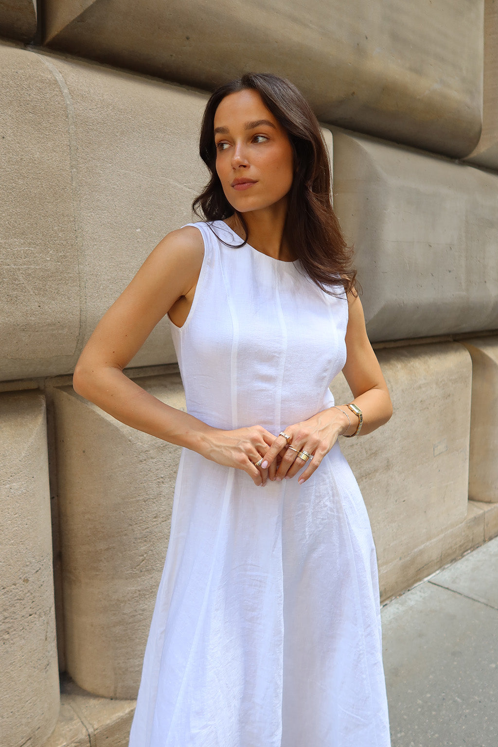Vestido de Lino Premium