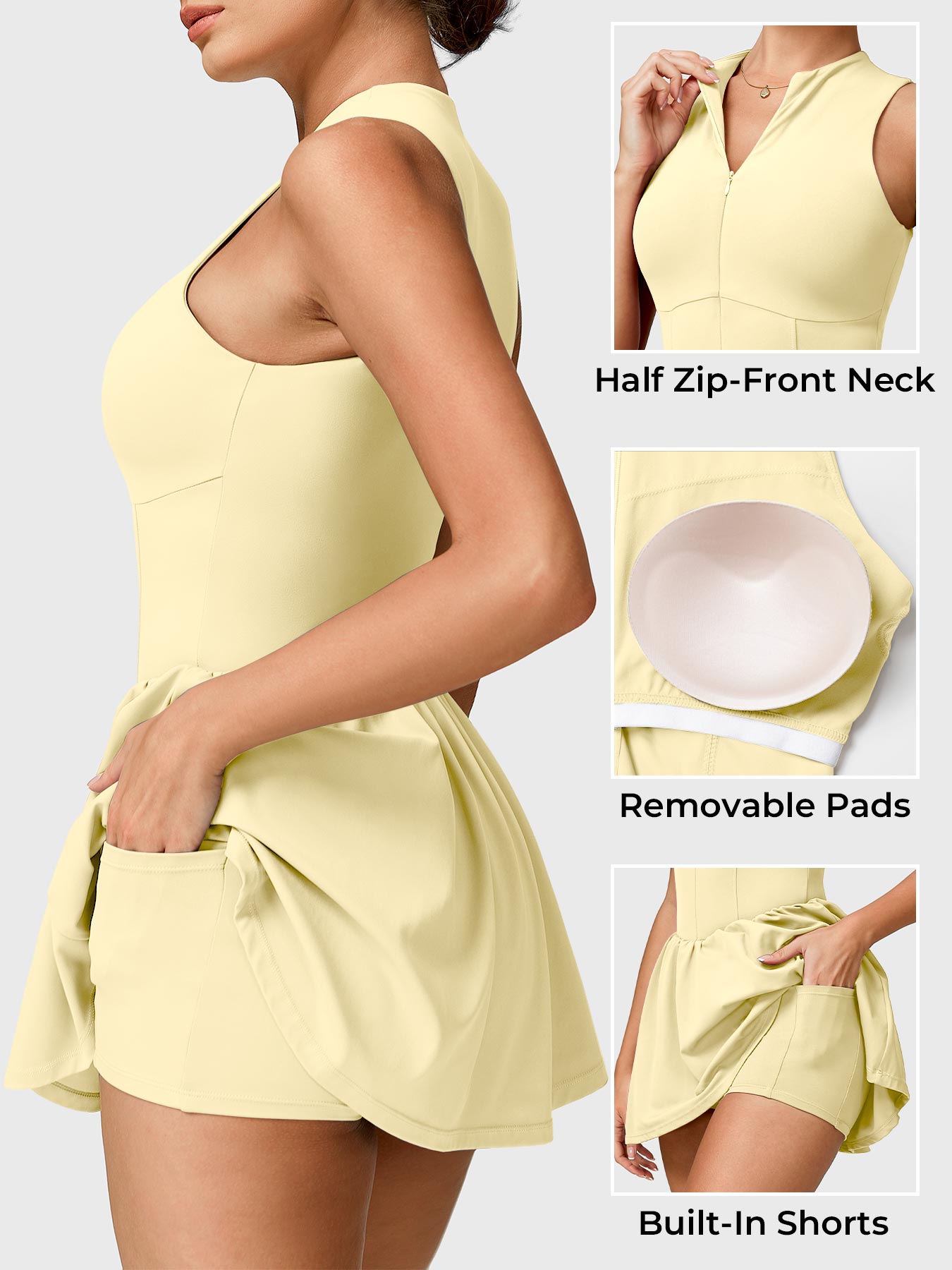 Vestido de tenis