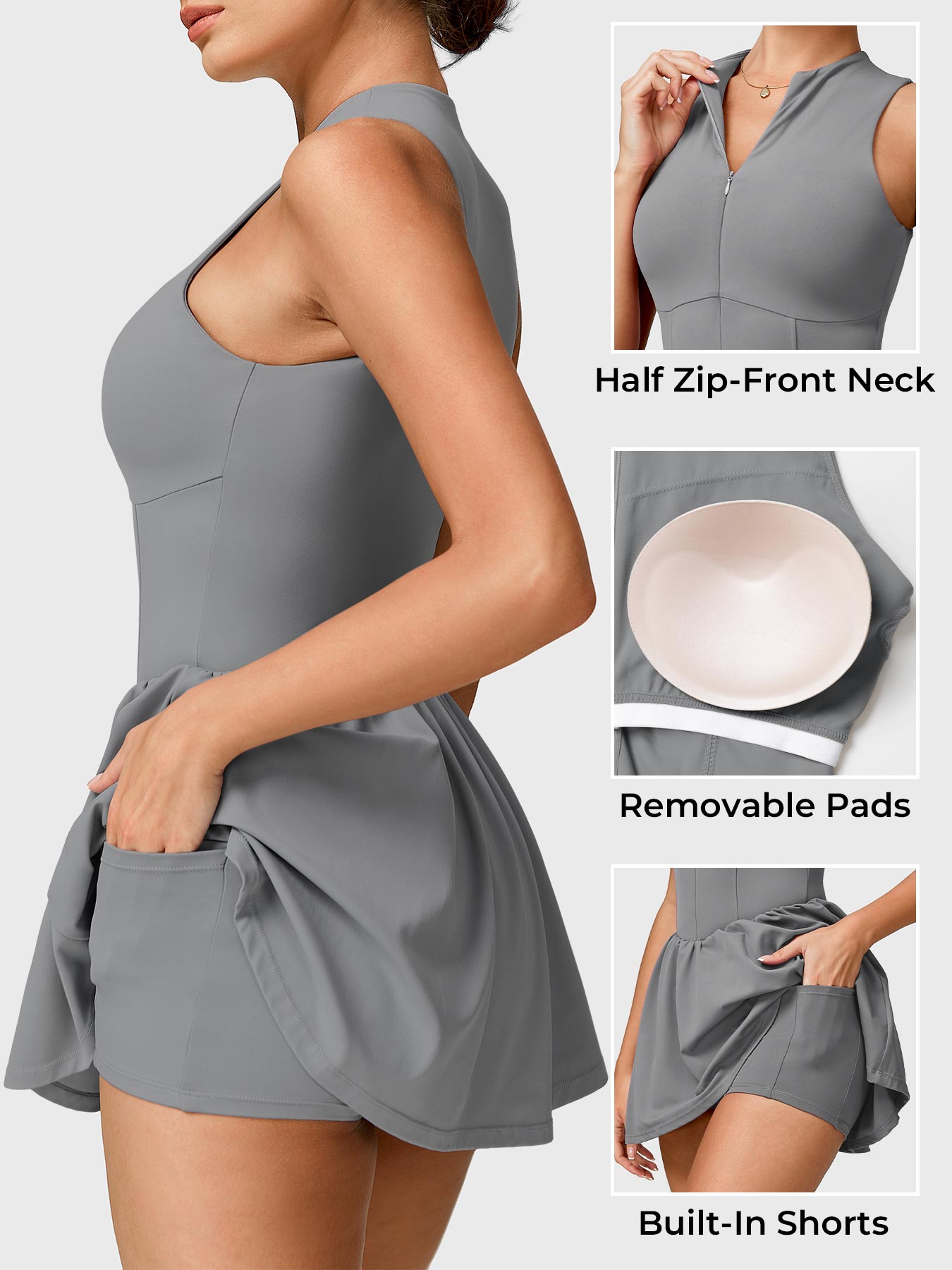 Vestido de tenis