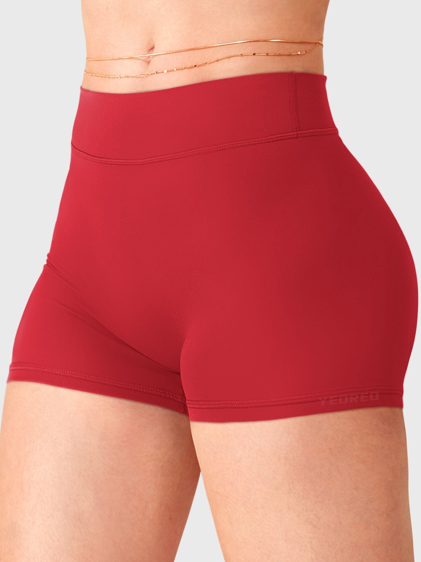 Pantalones cortos de 2,5" con cintura baja
