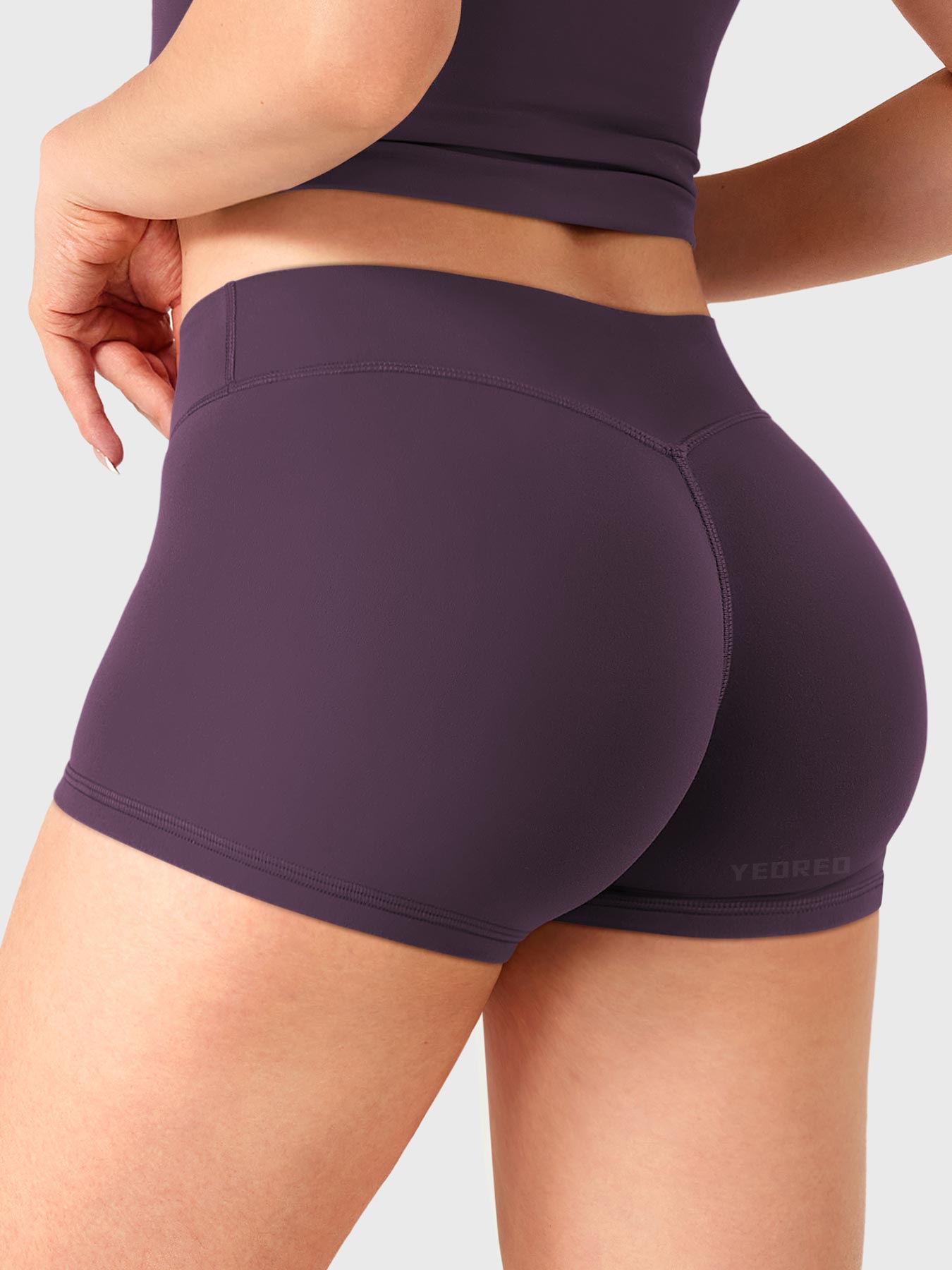 Pantalones cortos de 2,5" con cintura baja