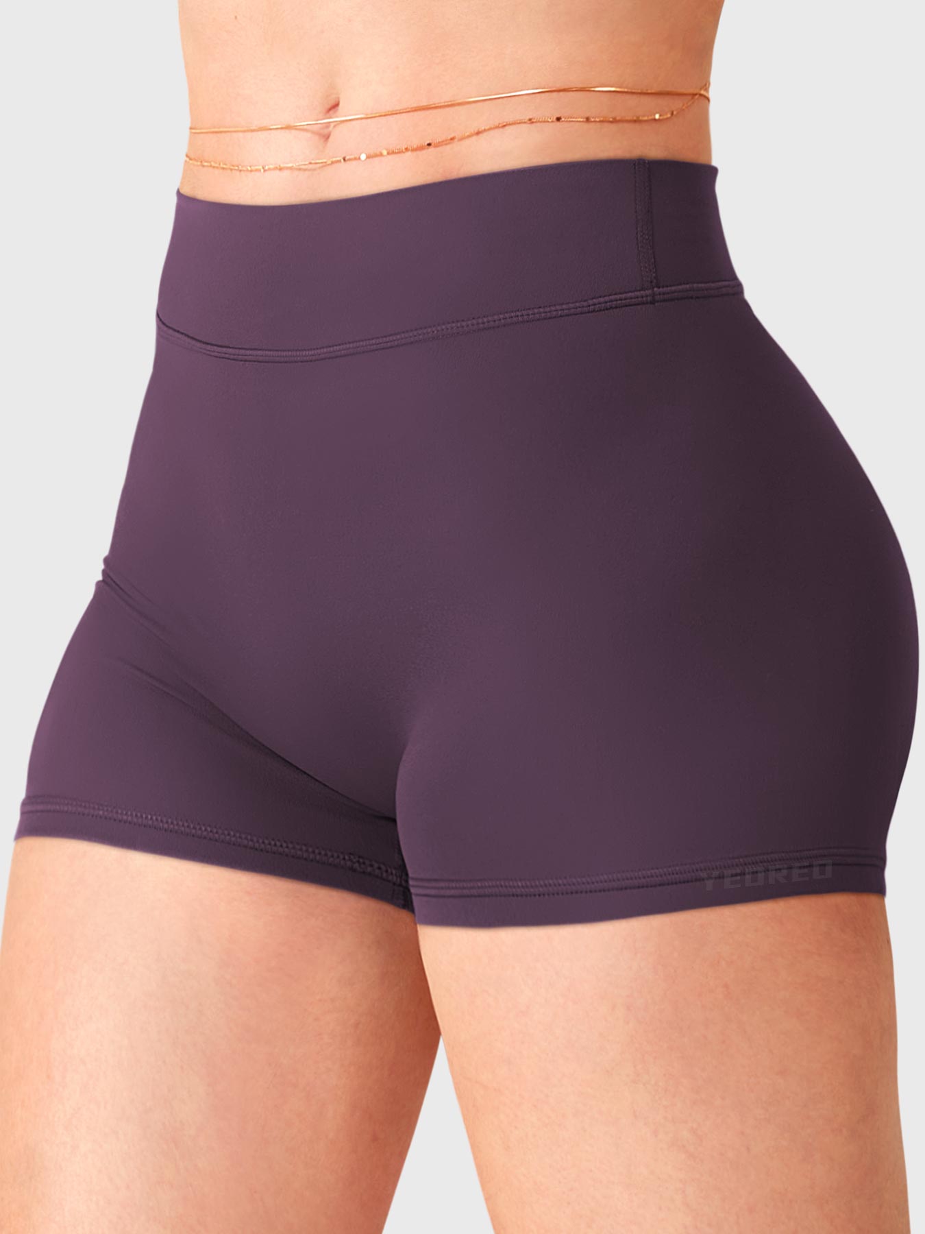 Pantalones cortos de 2,5" con cintura baja