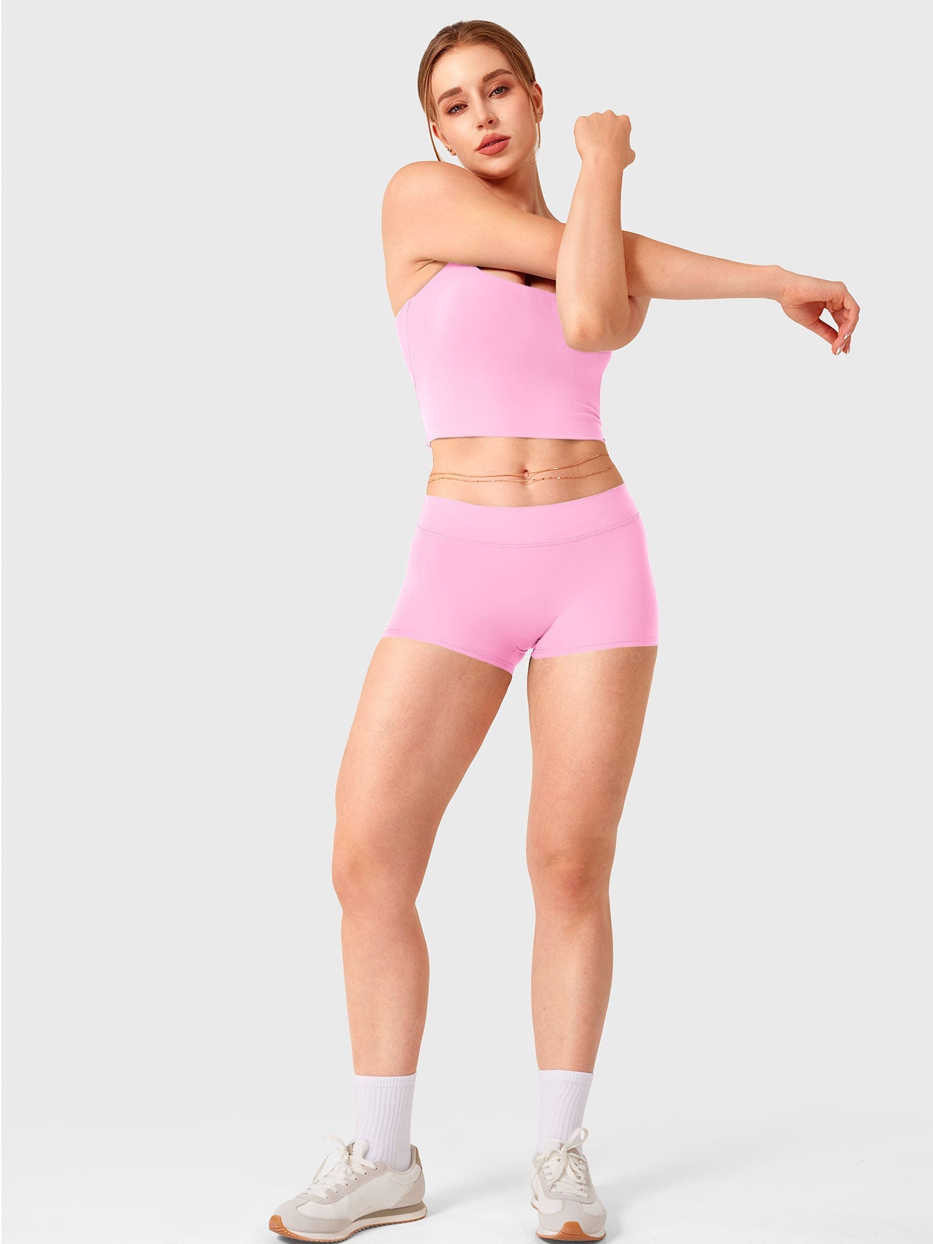 Pantalones cortos de 2,5" con cintura baja