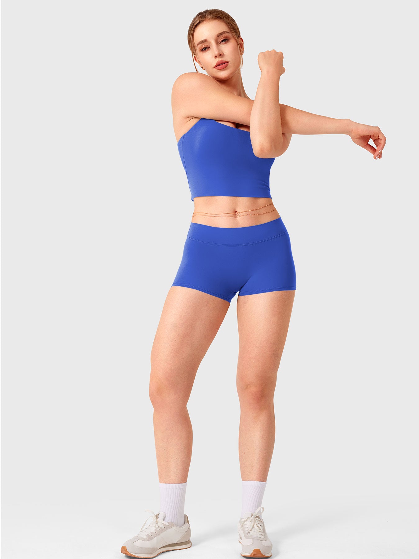 Pantalones cortos de 2,5" con cintura baja