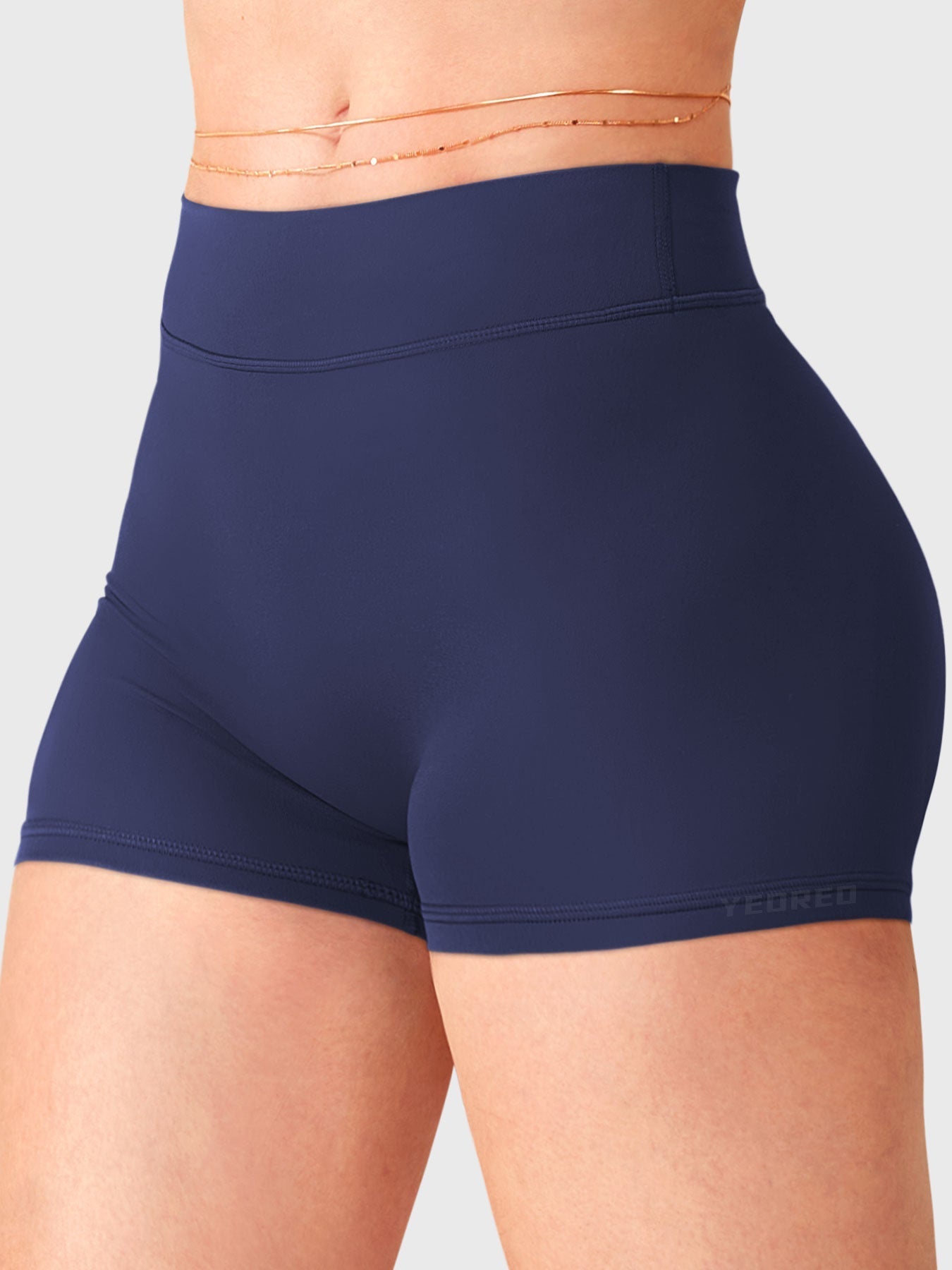 Pantalones cortos de 2,5" con cintura baja