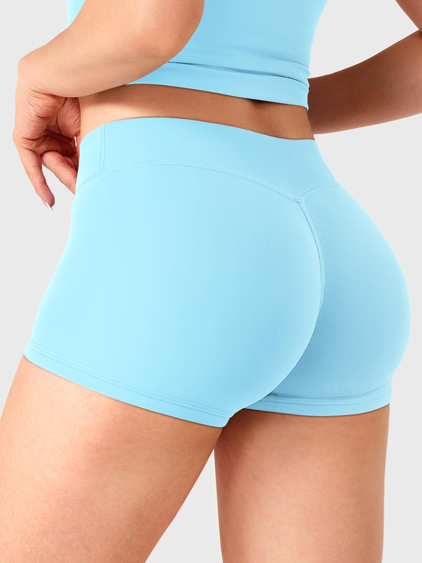 Pantalones cortos de 2,5" con cintura baja