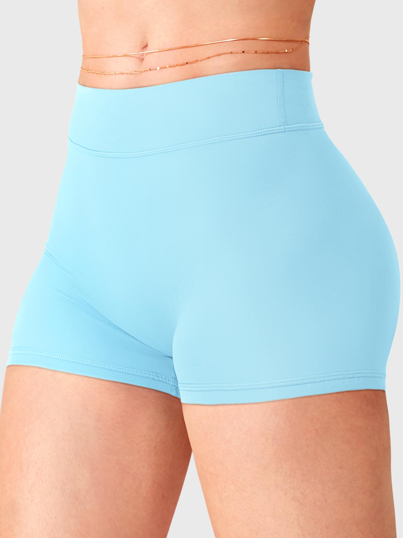 Pantalones cortos de 2,5" con cintura baja