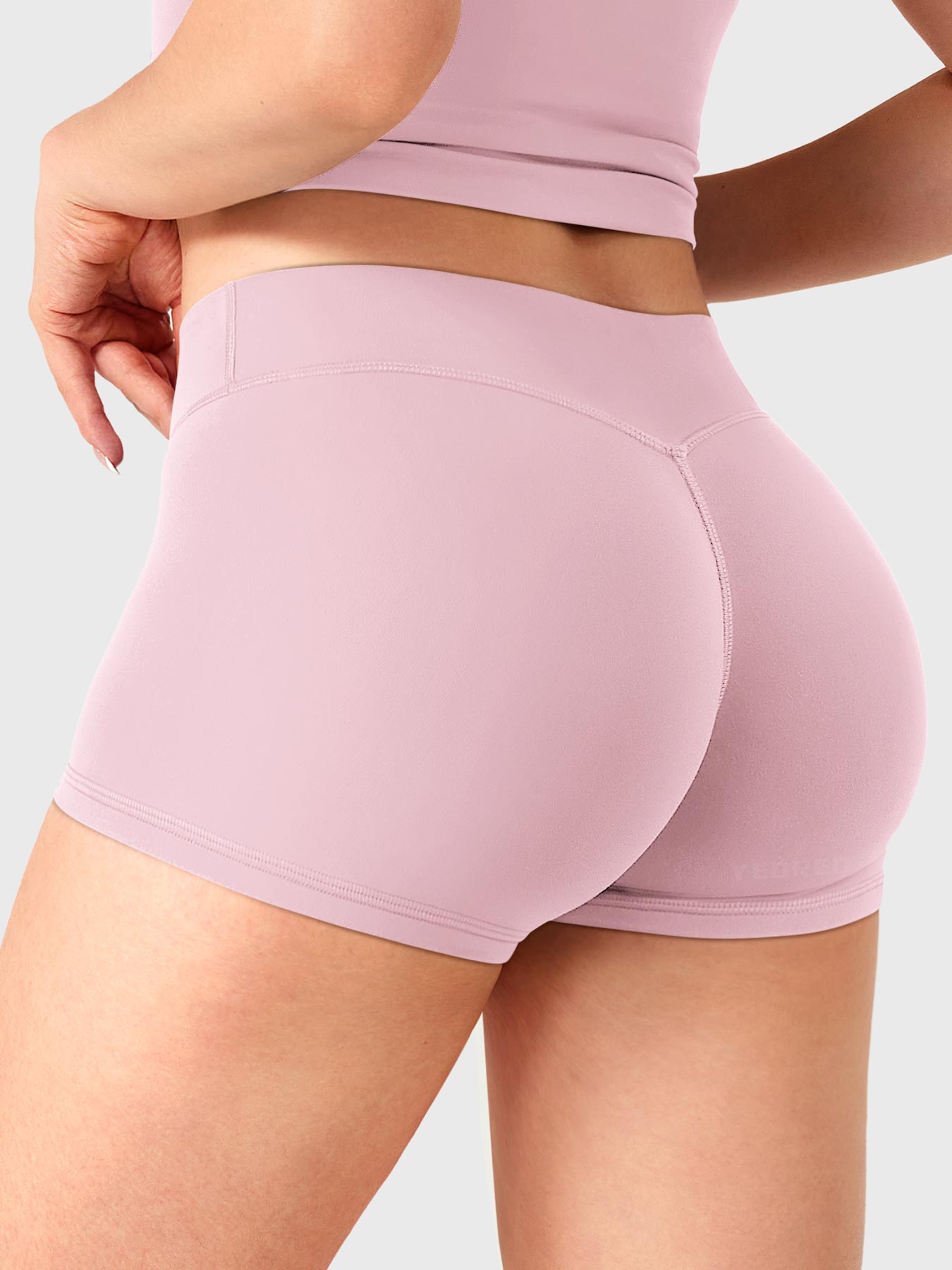 Pantalones cortos de 2,5" con cintura baja
