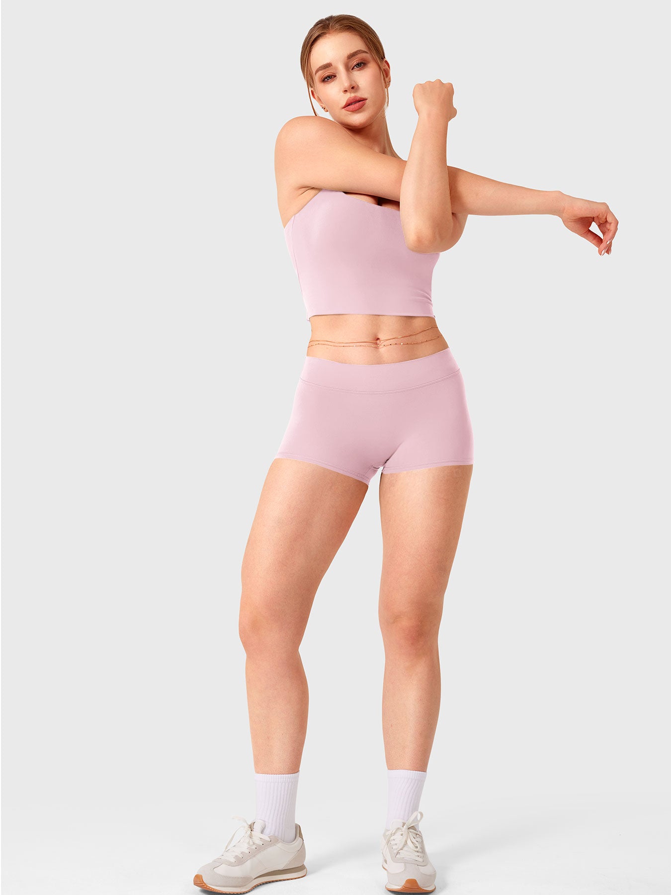 Pantalones cortos de 2,5" con cintura baja