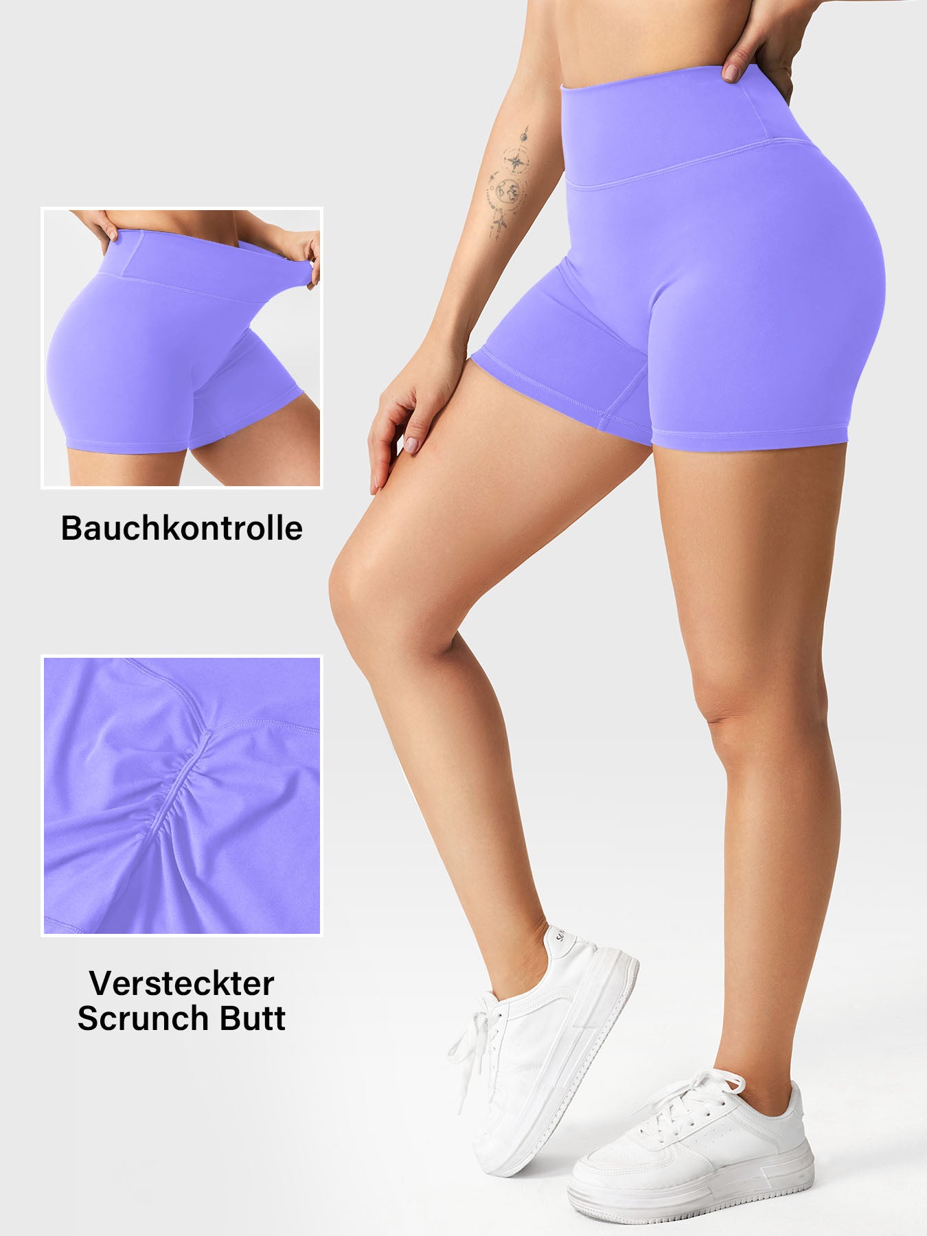 Yeoreo Craze 4.5" Scrunch Shorts