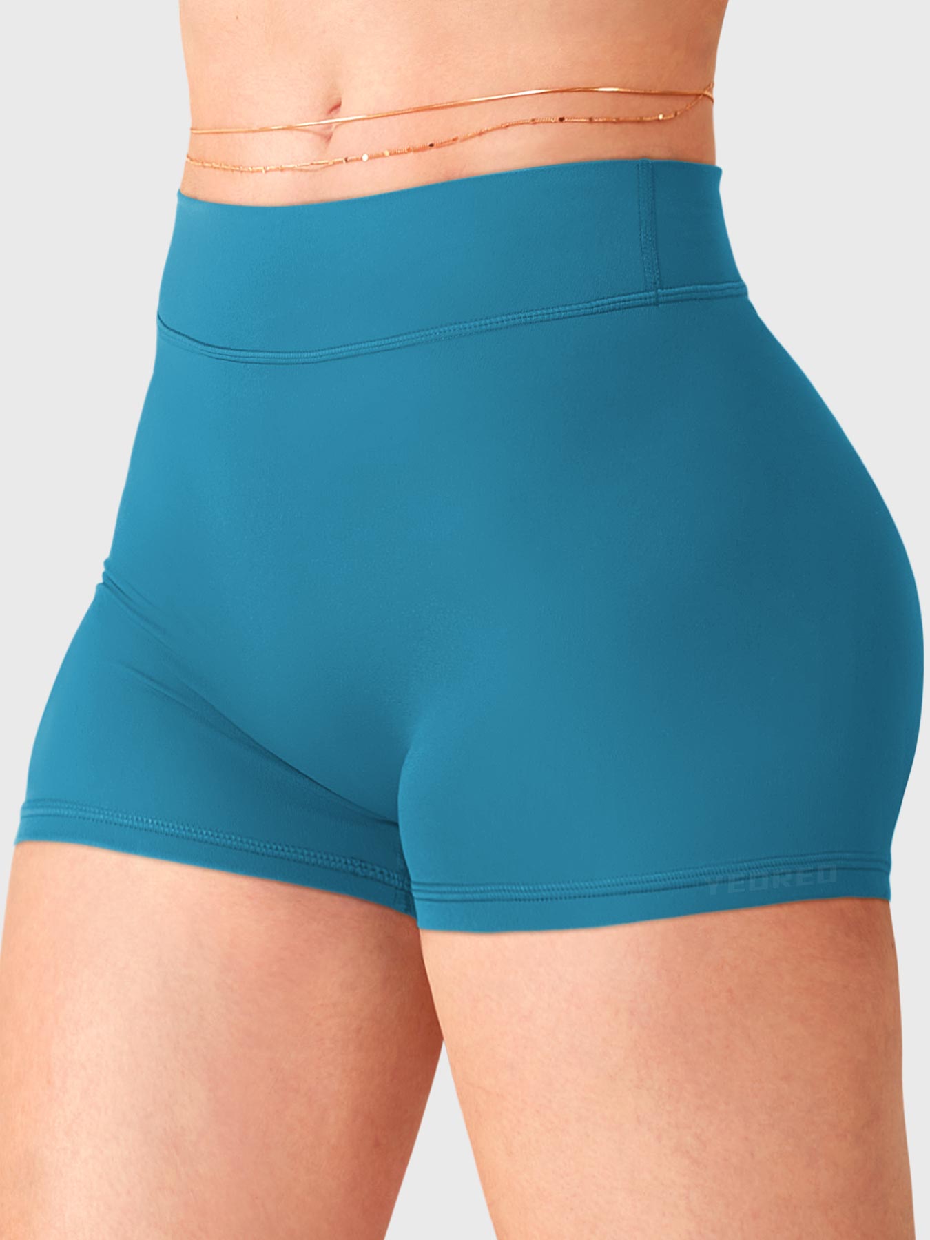 Pantalones cortos de 2,5" con cintura baja
