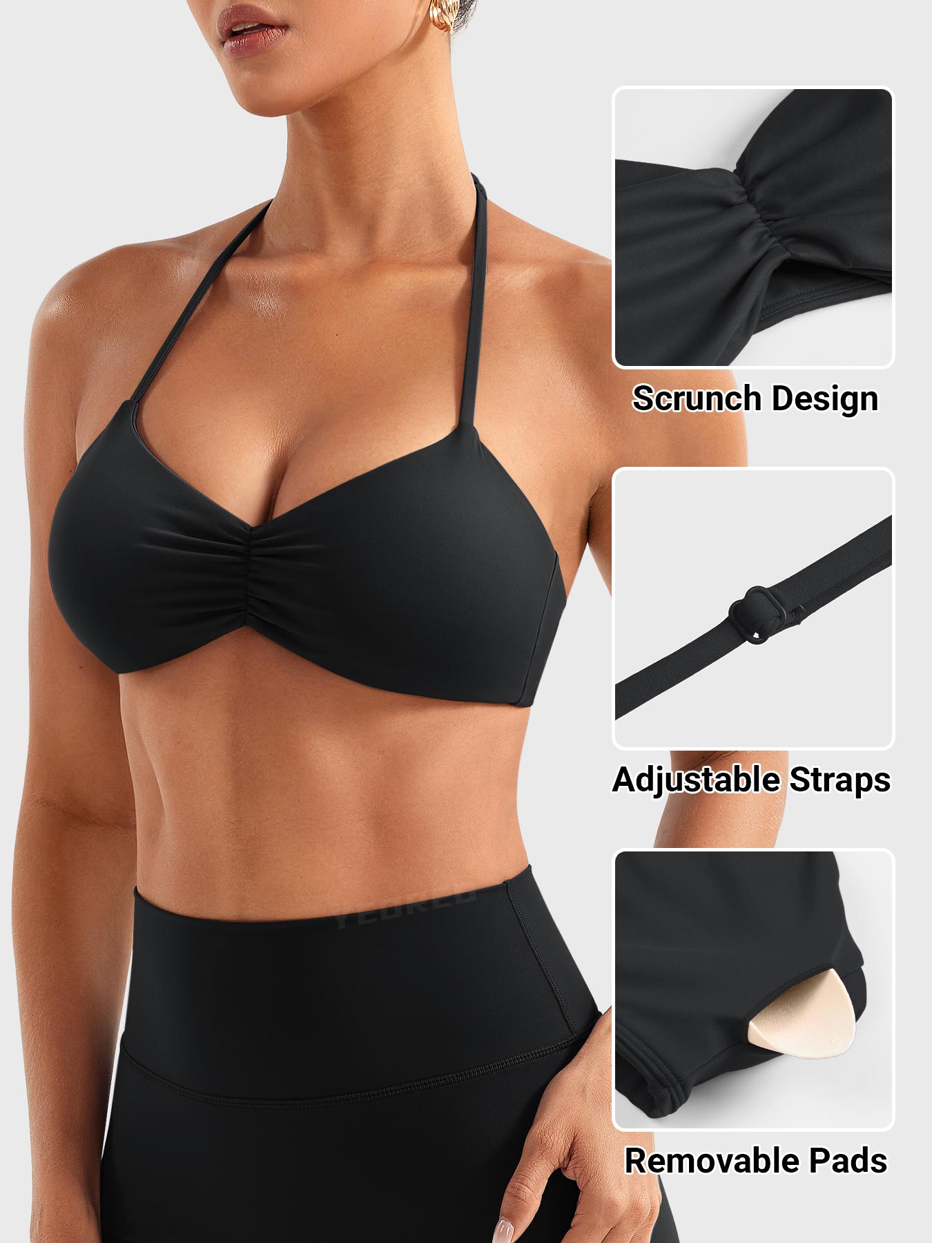 Yeoreo Amiey Halter Sport Bh
