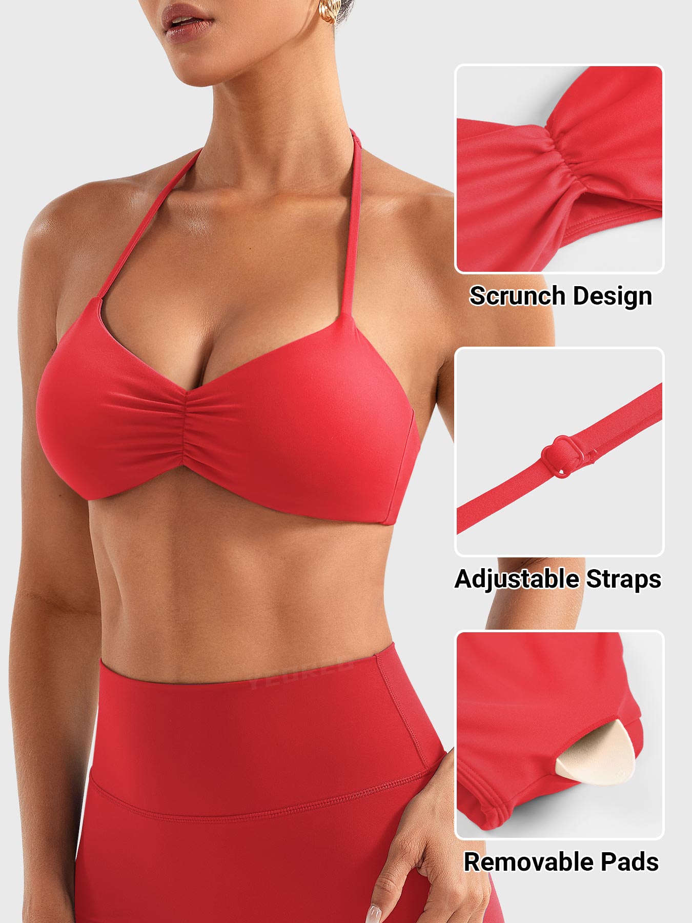Yeoreo Amiey Halter Sport Bh
