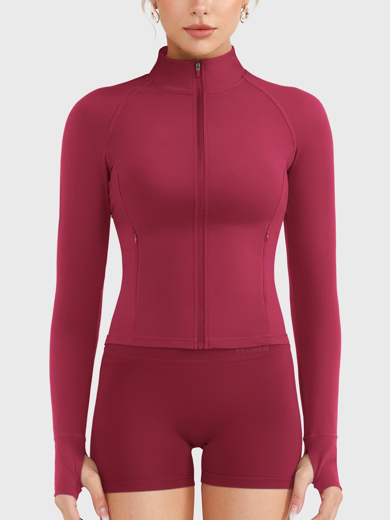 Chaqueta con cremallera
