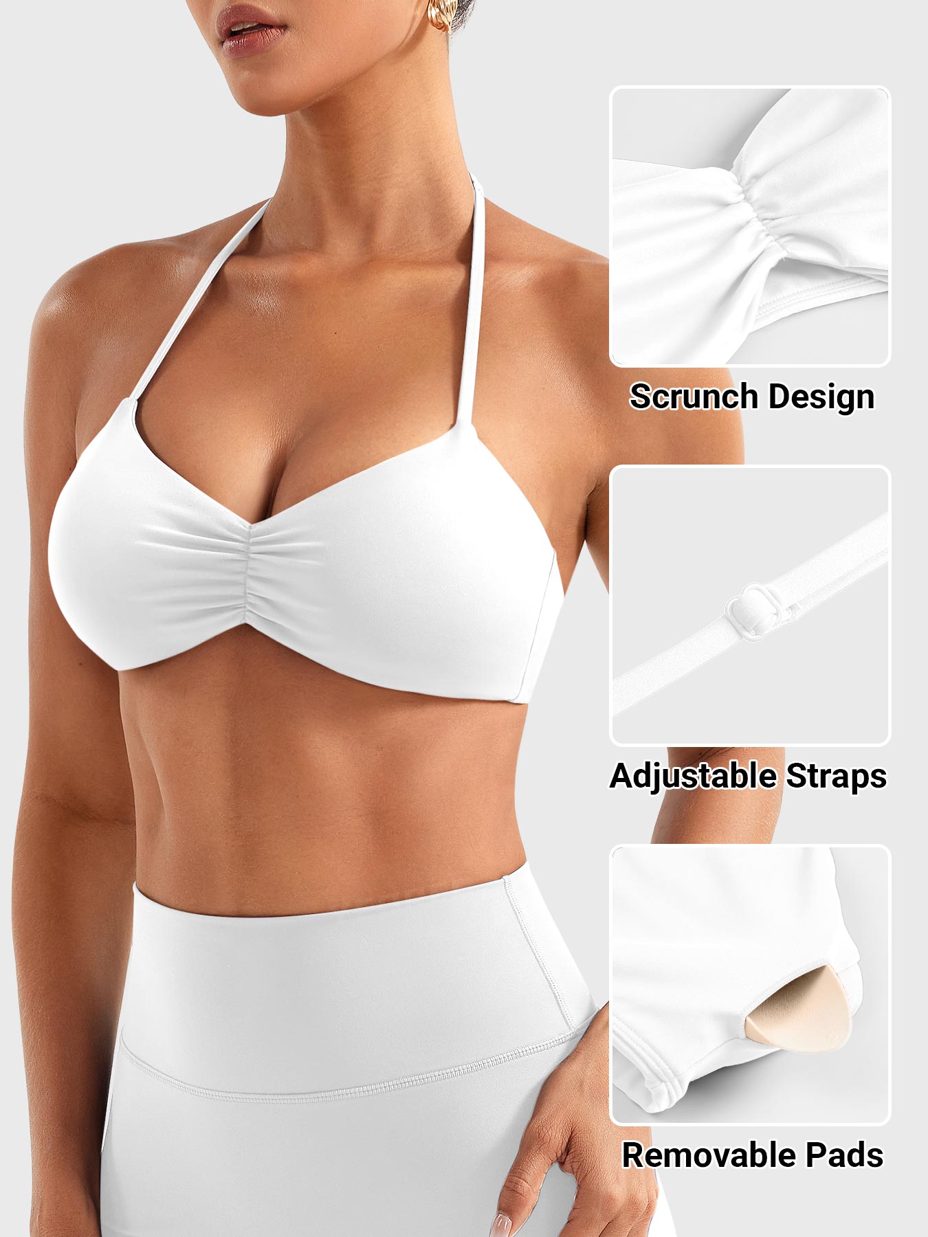Yeoreo Amiey Halter Sport Bh
