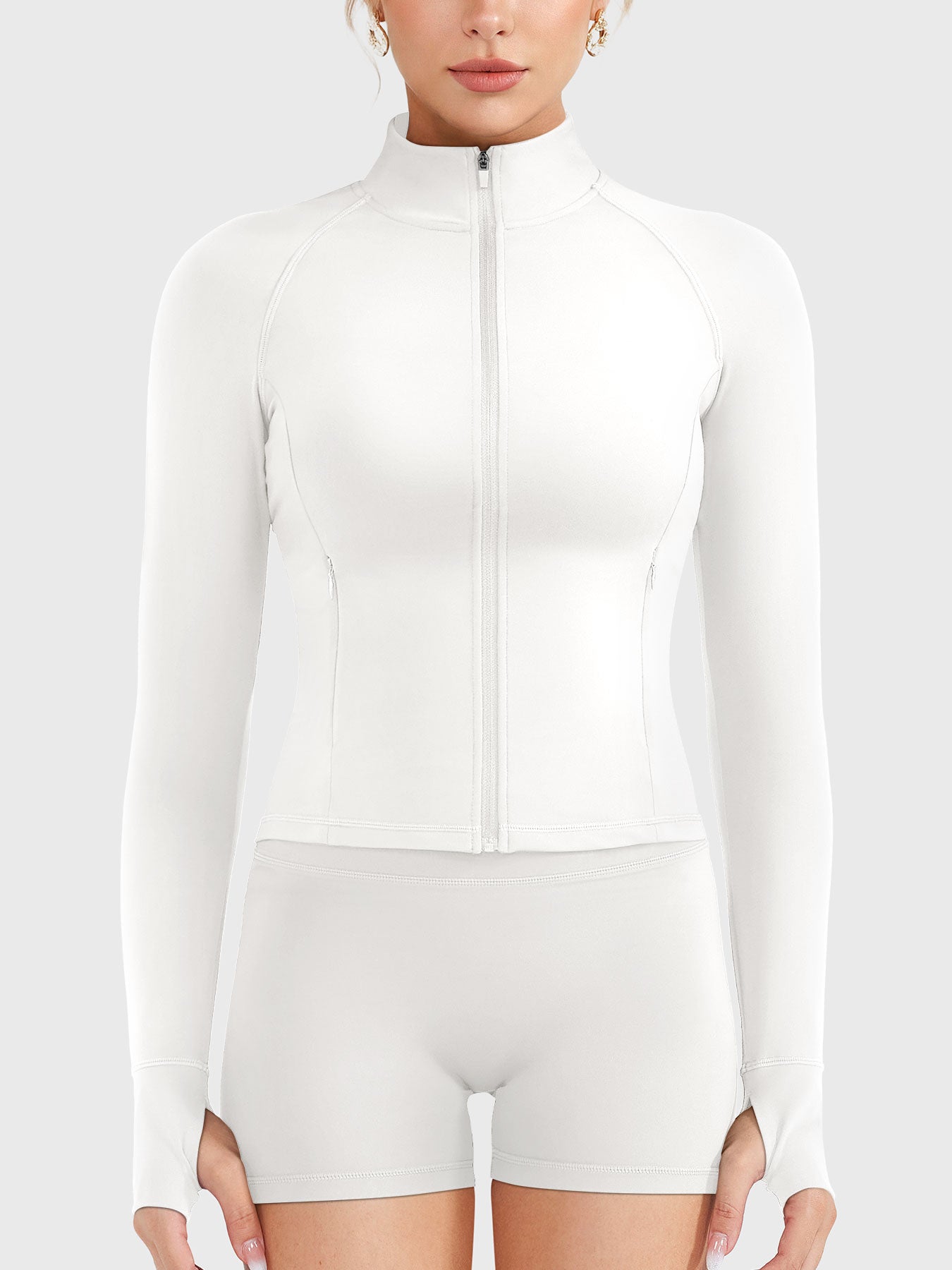 Chaqueta con cremallera