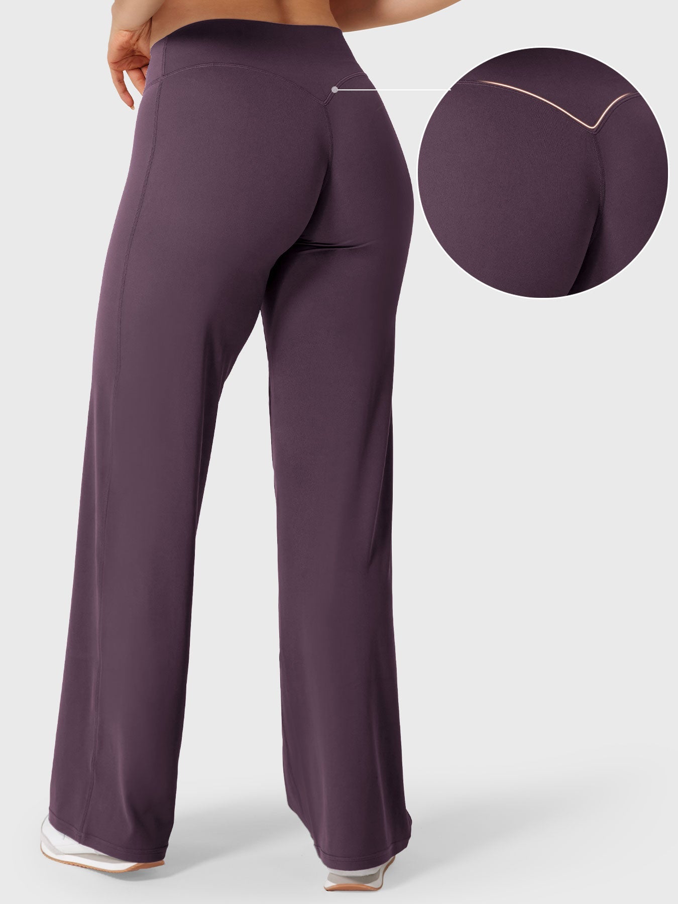 Leggings de 31,5", con cintura baja y pierna recta