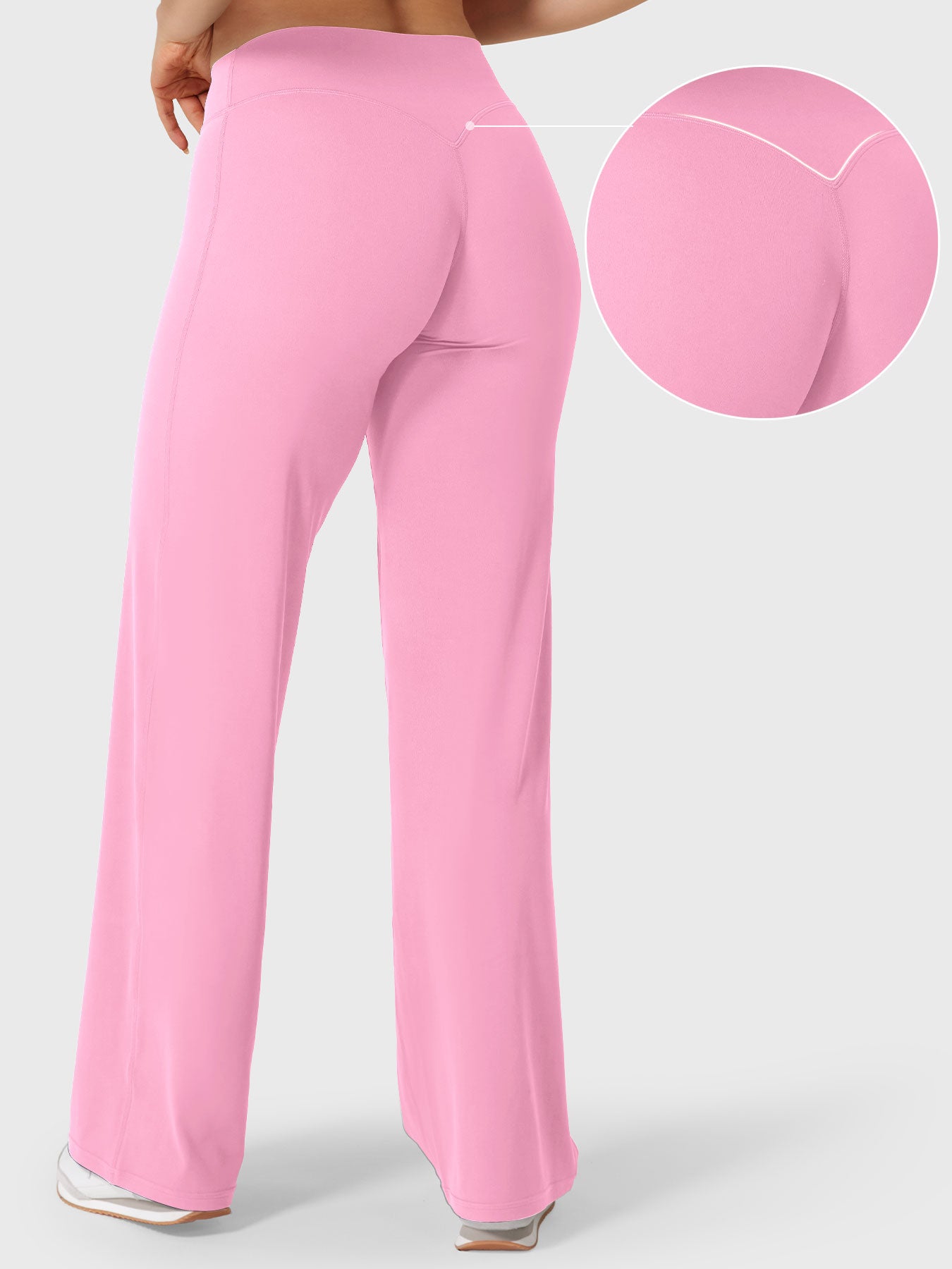 Leggings de 31,5", con cintura baja y pierna recta