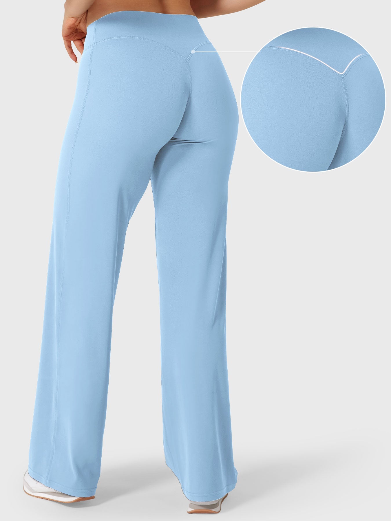 Leggings de 31,5", con cintura baja y pierna recta
