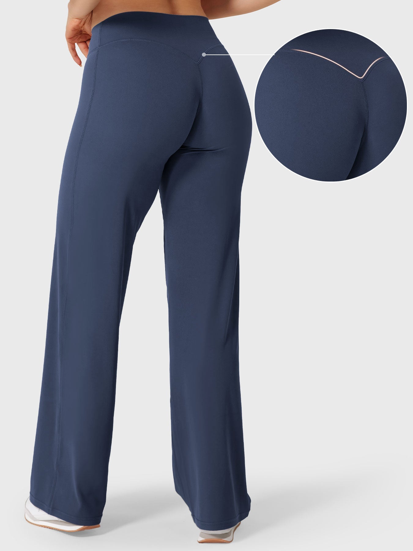 Leggings de 31,5", con cintura baja y pierna recta